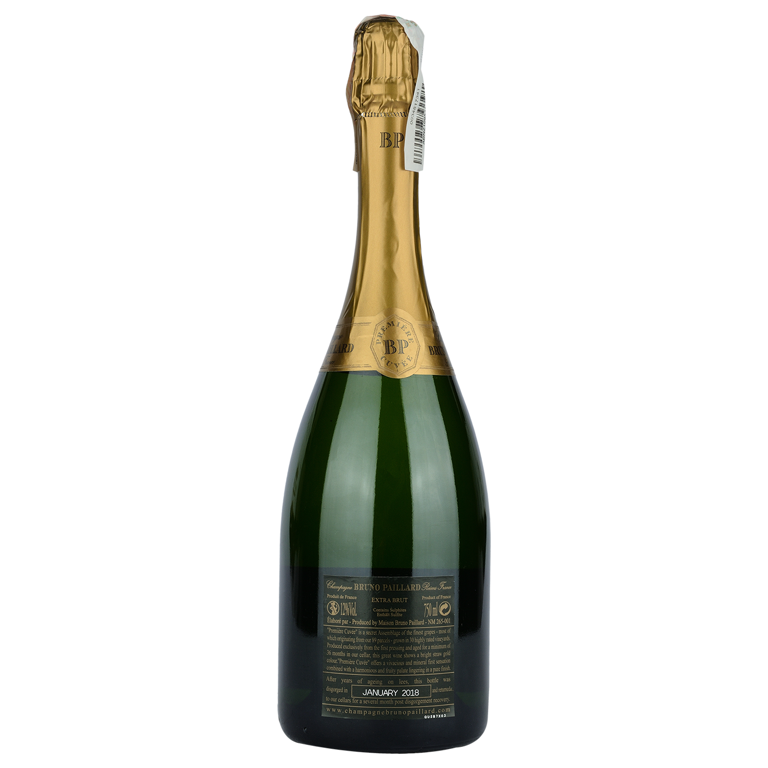 Шампанское Bruno Paillard Premiere Cuvee Brut Champagne Collection Old Degorgements, gift set, белое, экстра-брют, 3,75 л (5 шт. по 0,75 л) (Q7915) - фото 12