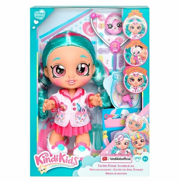 Кукла Kindi Kids Fun Time Докторка Синди Попс, 25 см (50036) - фото 2