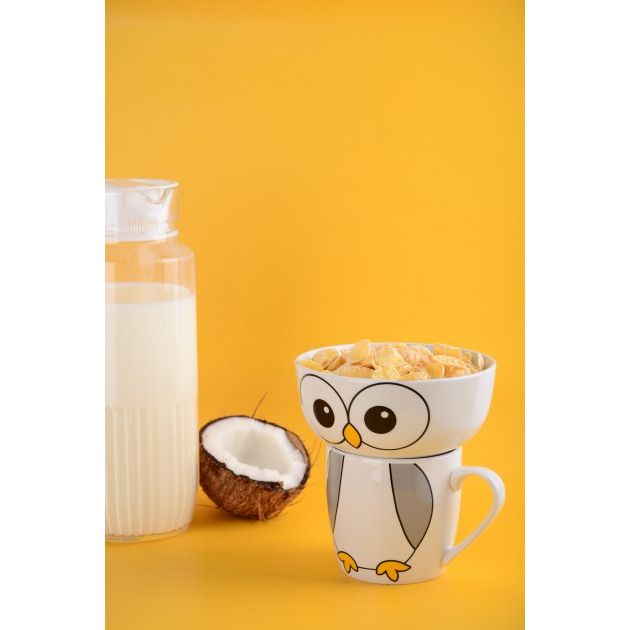Набір дитячого посуду Limited Edition Happy Owl, різнокольоровий (YF6014) - фото 5