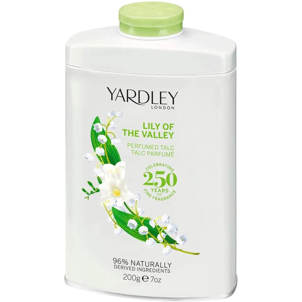 Тальк для тела Yardley London Perfumed Talc Lily of the Valley 200 г - фото 1