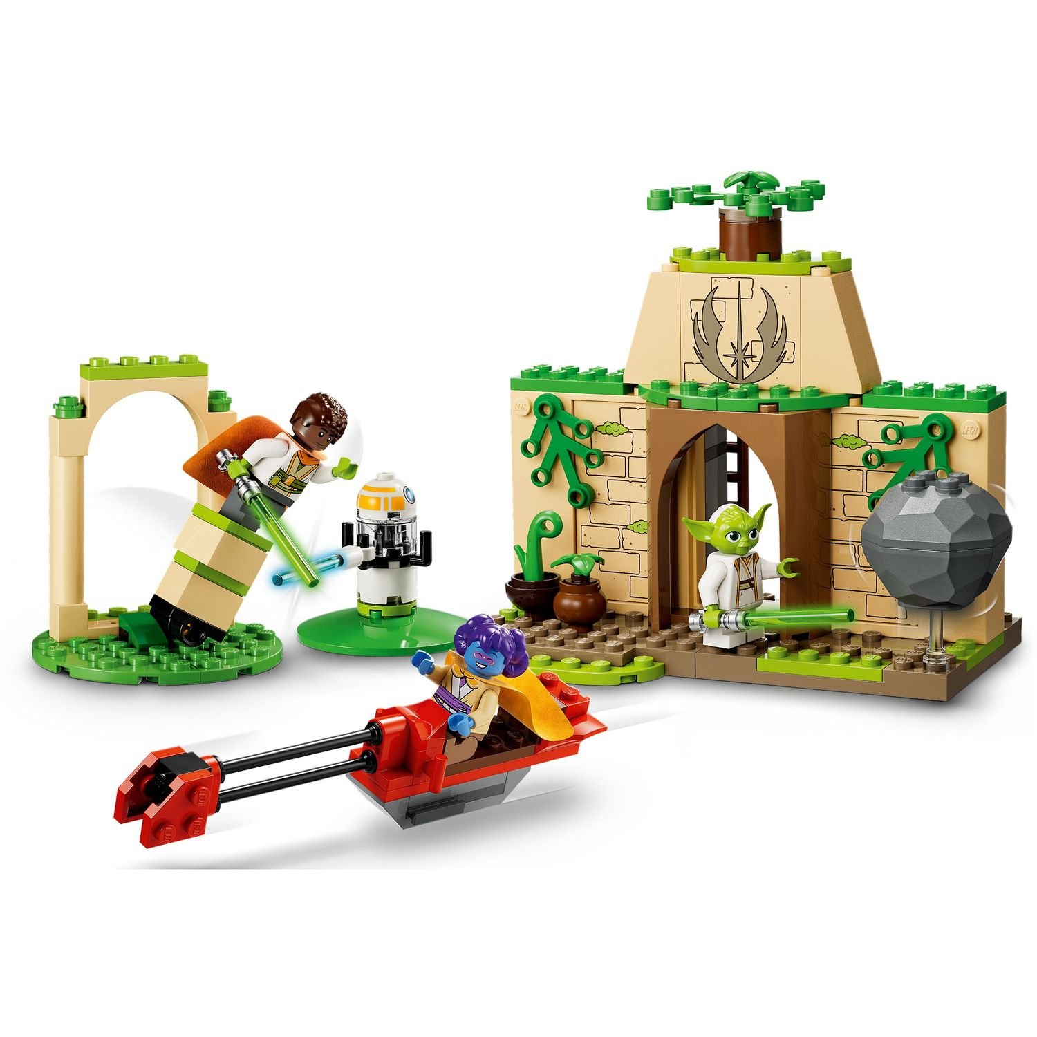 Конструктор LEGO Star Wars Храм джедаїв Tenoo, 124 деталі (75358) - фото 5