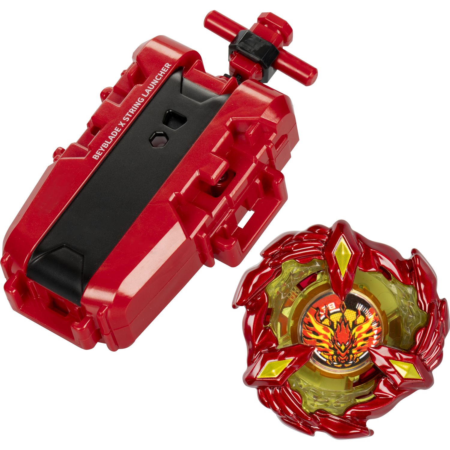 Іграшка-дзиґа Hasbro Beyblade X Soar Phoenix Deluxe String Launcher з делюкс пусковим механізмом (F9324) - фото 2