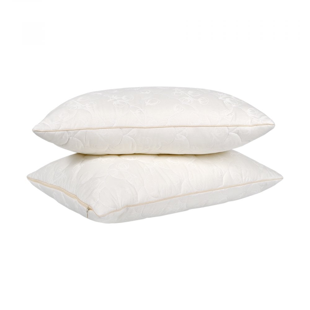 Ковдра з подушками Lotus Home Cotton Extra, євростандарт, молочна (svt-2000022304139) - фото 5