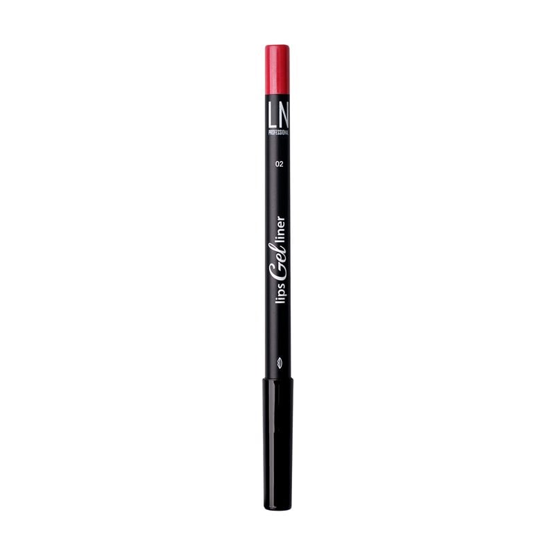 Олівець гелевий для губ LN Professional Lips Gel Liner, відтінок 02, 1,7 г - фото 1