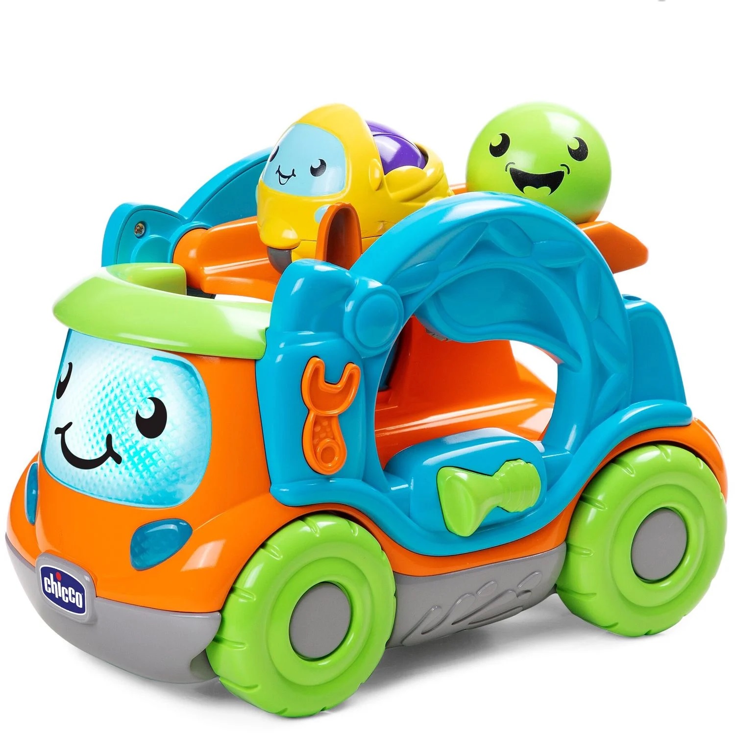 Машинка музична Chicco, Вантажівка Turbo Ball (10852.00) - фото 5