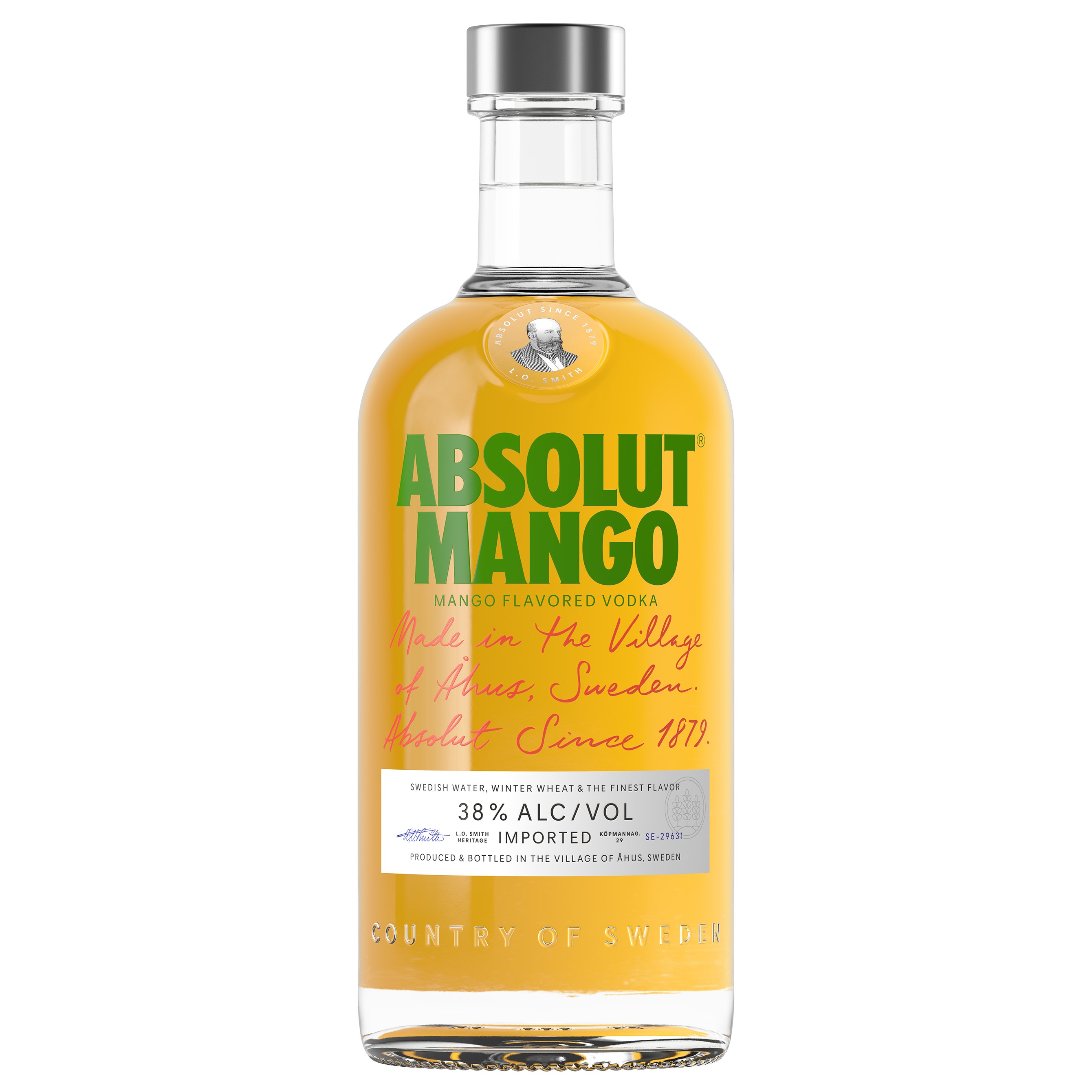 Водка Absolut Mango, 38%, 0,7 л (718465) - фото 1