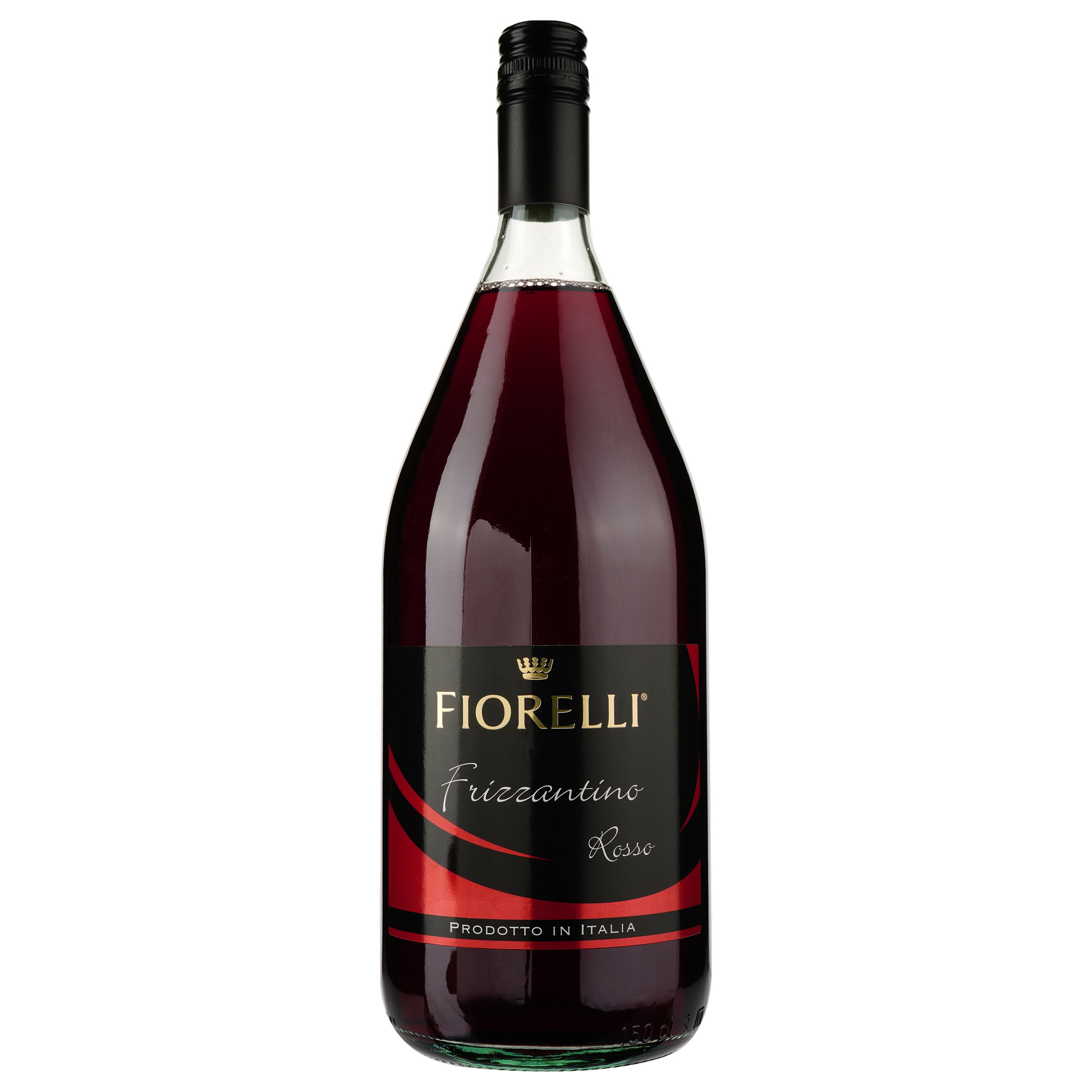 Напій на основі вина Fiorelli Frizzantino Rosso, червоний, напівсолодкий, 7,5%, 1,5 л (ALR6175) - фото 1