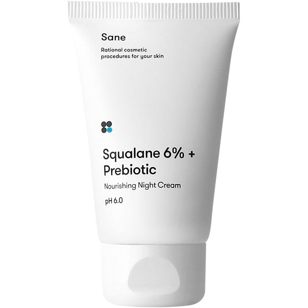 Ночной крем для лица Sane, с пребиотиком и скваланом, 40 мл - фото 1