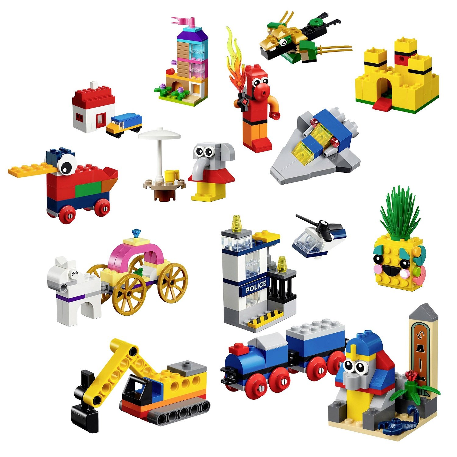 Конструктор LEGO Classic 90 років гри, 1100 деталей (11021) - фото 5