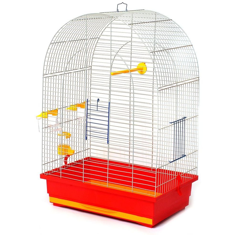 Клітка для птахів Лорі Люсі, цинк, 47х30х67 см, в ассортименті - фото 3
