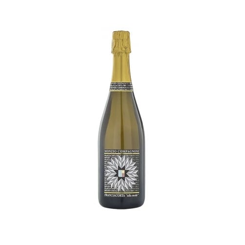 Ігристе вино Compagnoni Franciacorta Brut Cuvee Alla Moda, біле, брют, 12,5%, 0,75 л - фото 1