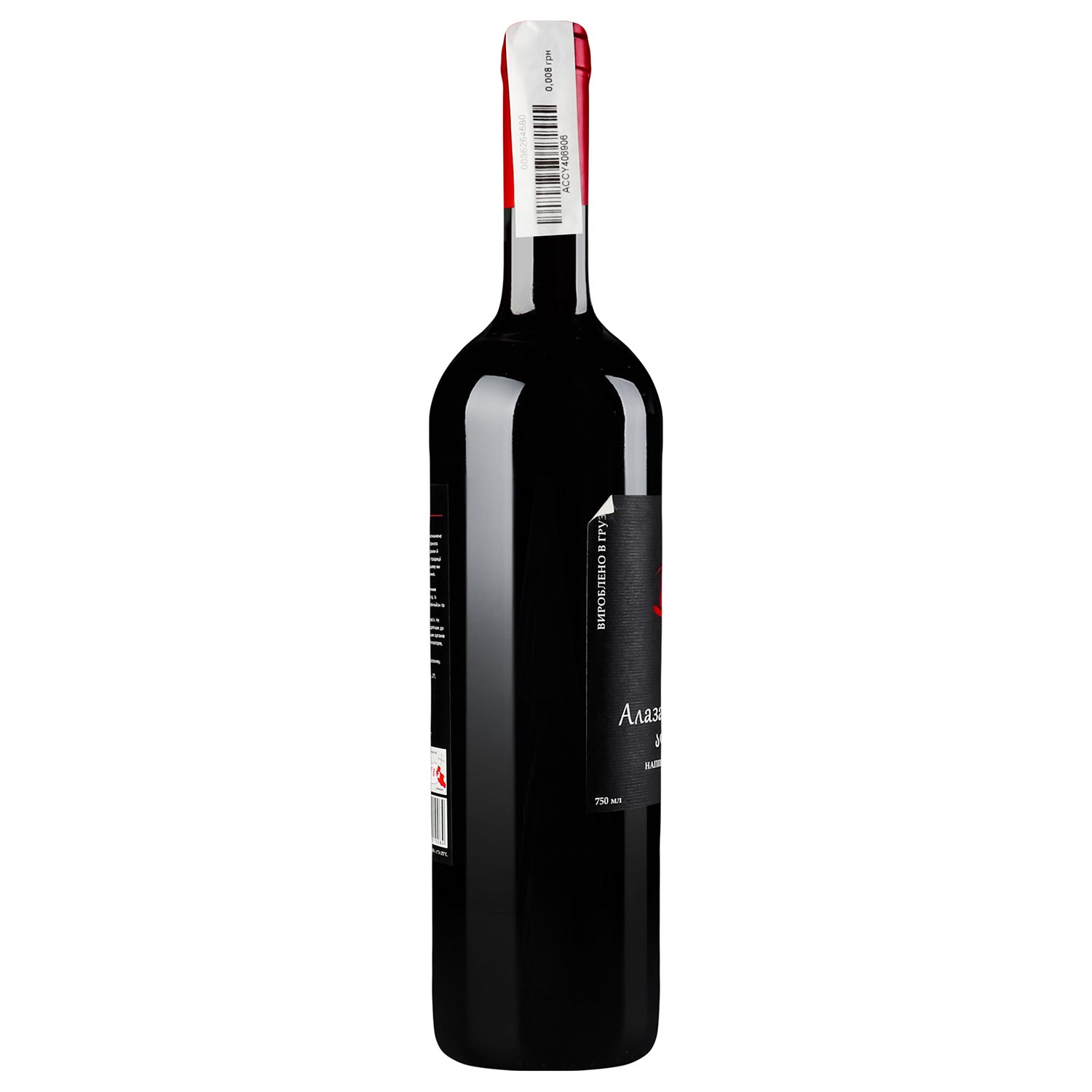 Вино Besini Alazani Valley, красное, полусладкое, 12%, 0,75 л (8000016900850) - фото 3