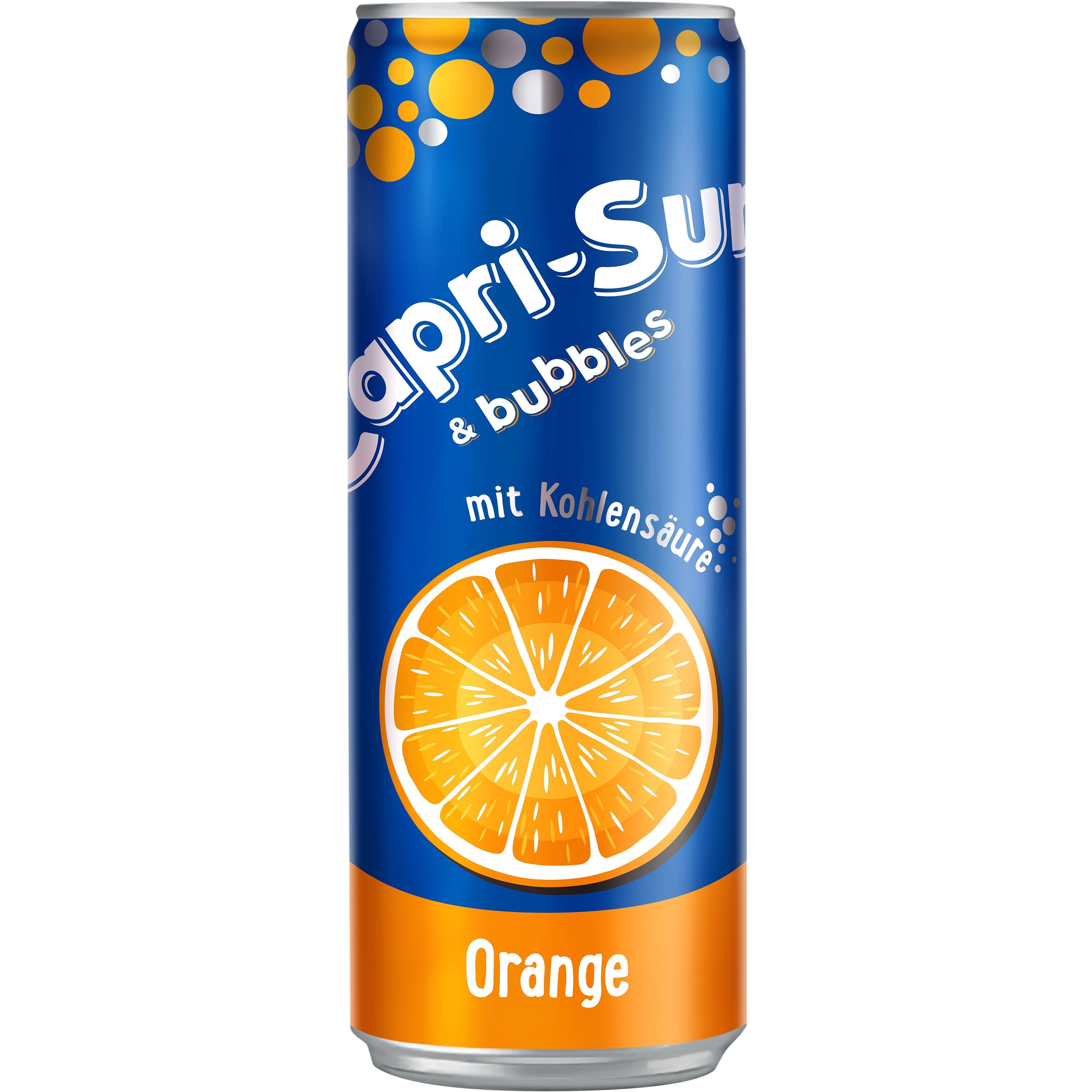 Напій газований Capri-Sun Bubbles Апельсин 330 мл - фото 1