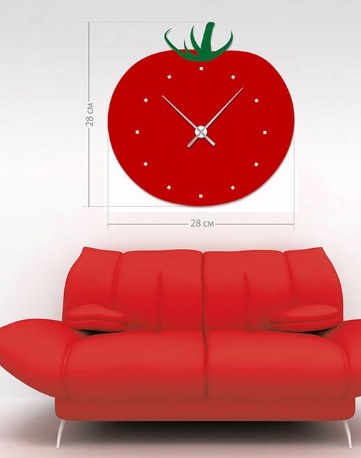 Настенные часы Art-Life Collection, 28x28 см, красный (1A-46-28x28_pr) - фото 1