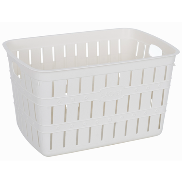 Photos - Laundry Basket / Hamper Violet House Кошик для білизни  Бамбу White, 20 л, білий (0772 Бамбу WHITE 