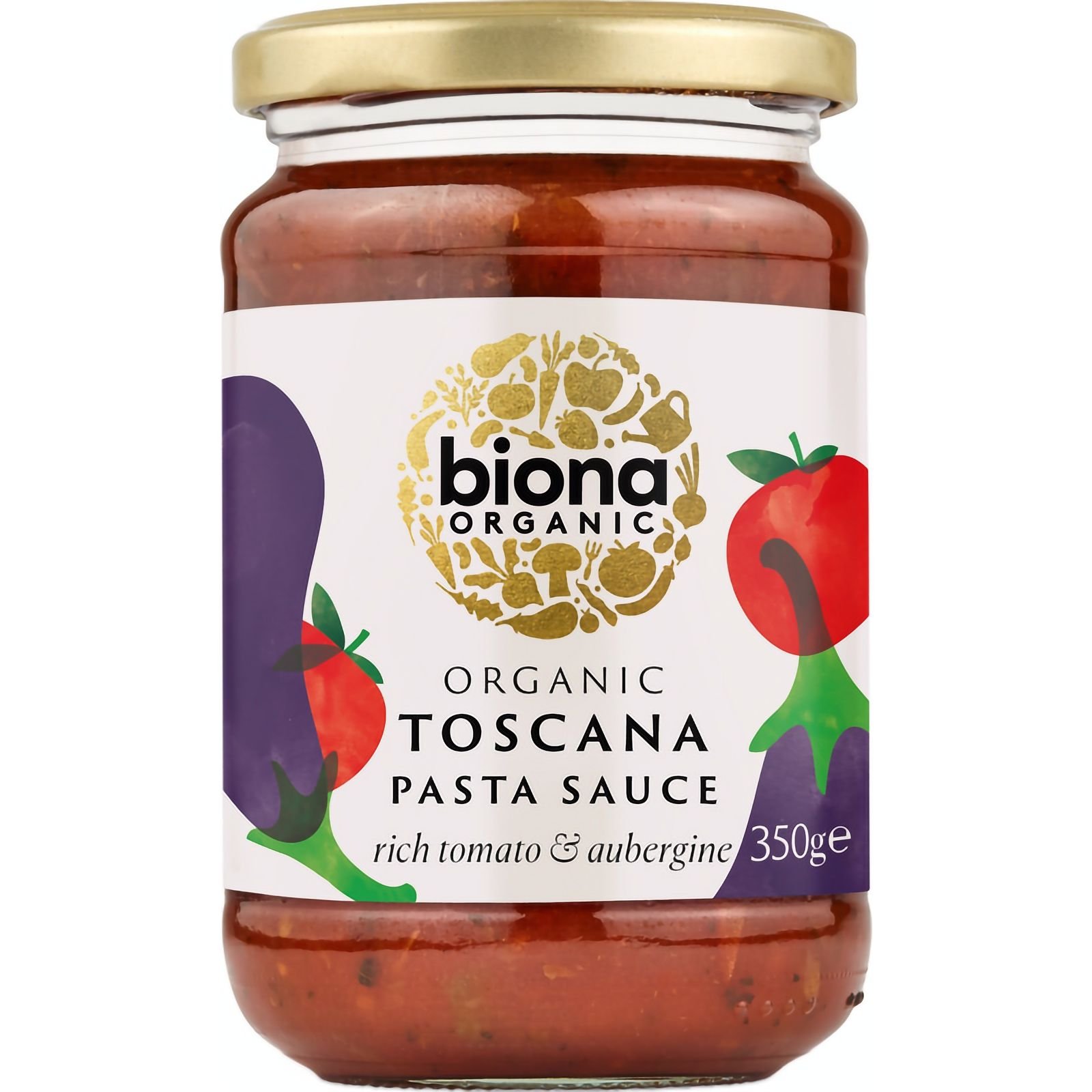 Соус Biona Organic Toscana Pasta Sauce органический 350 г - фото 1