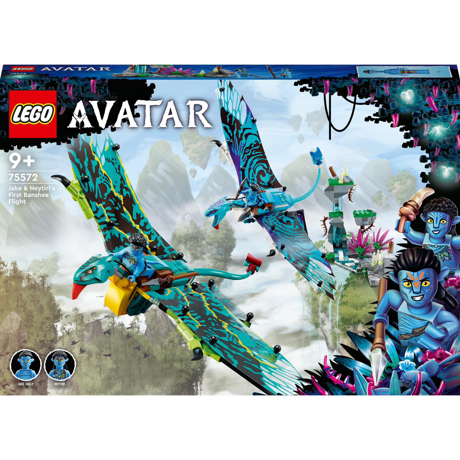 Конструктор LEGO Avatar Перший політ Джейка та Нейтірі на Банші, 572 деталей (75572) - фото 1