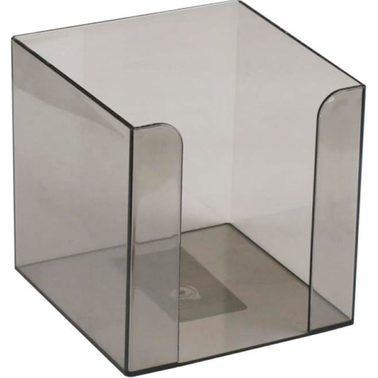 Куб для бумаги Axent 9x9x9 см дымчатый - фото 1