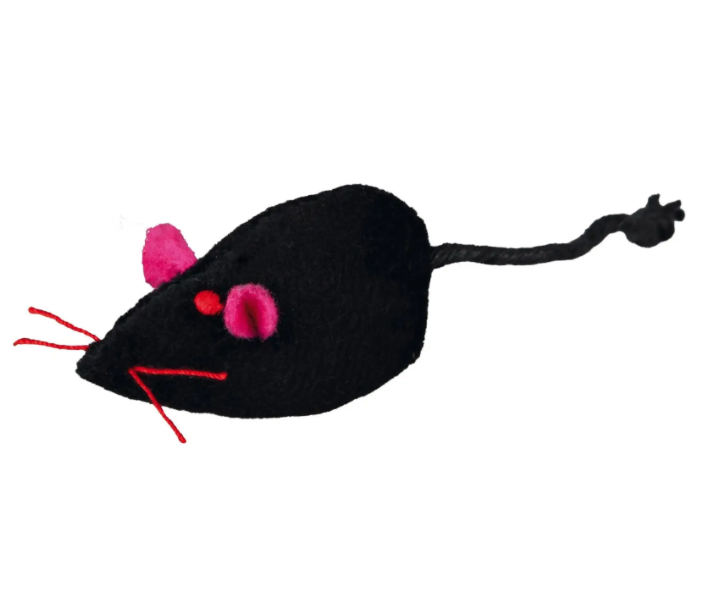 Игрушка для кошек Trixie Мышь звенящая, 4 см, в ассортименте (4139_1шт) - фото 3