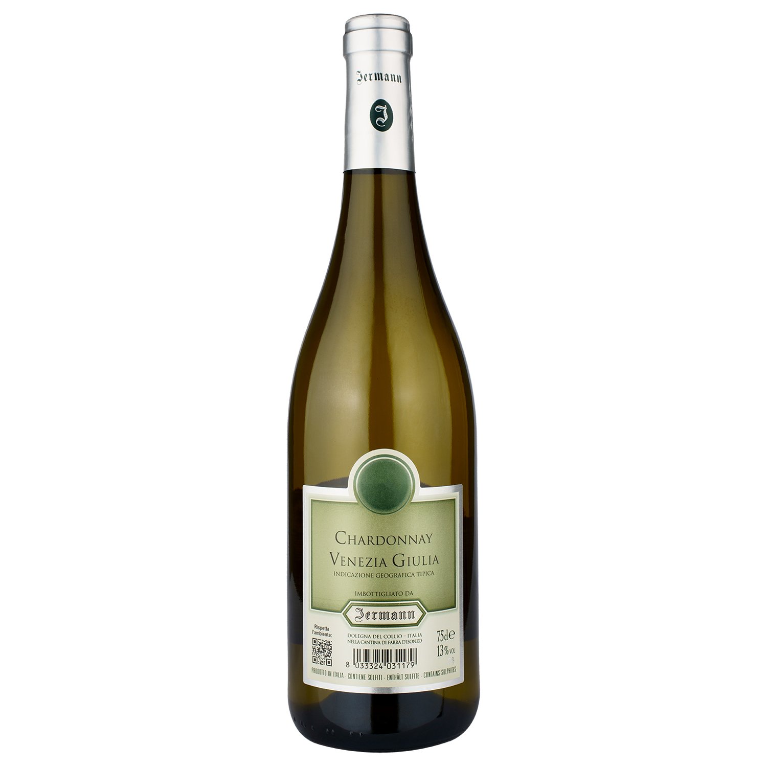 Вино Jermann Chardonnay 2021, біле, сухе, 0,75 л (W5668) - фото 2