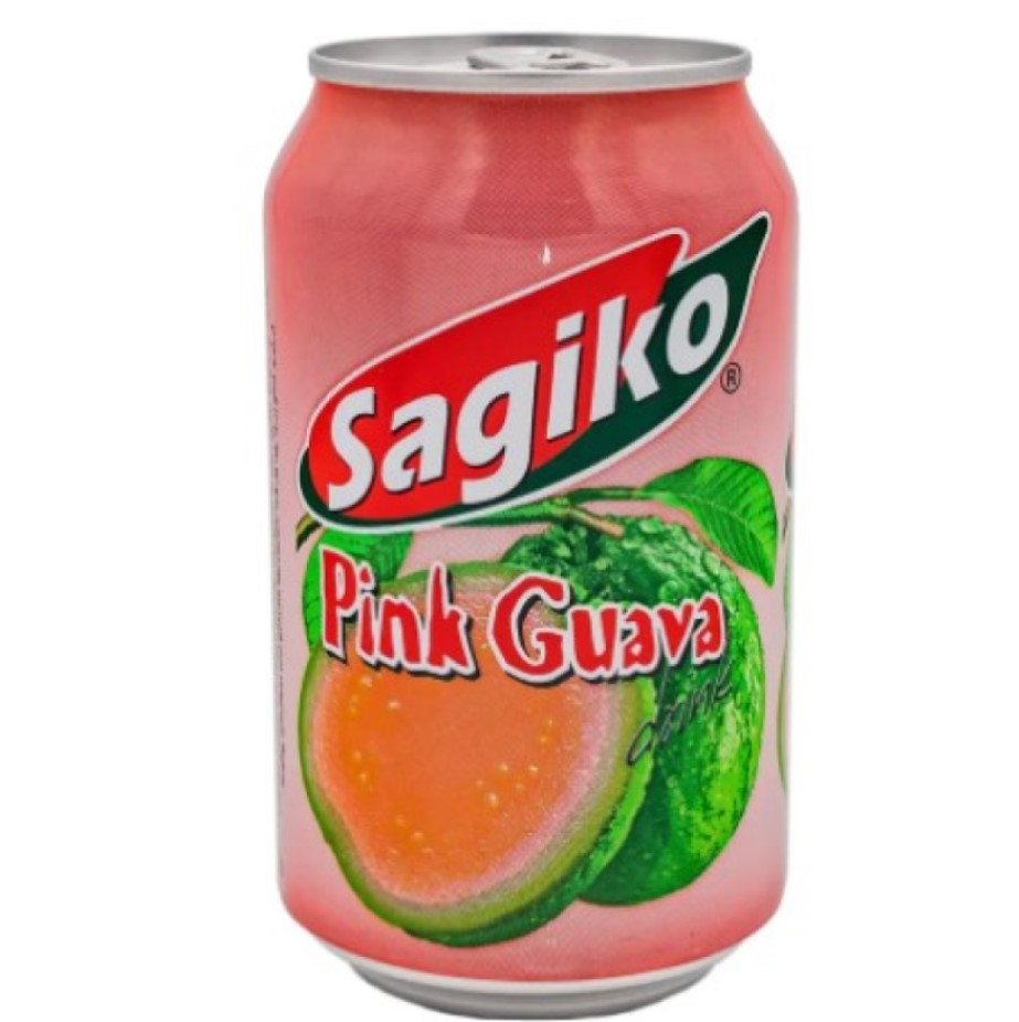Напиток Sagiko Guava drink Розовая гуава 320 мл - фото 1