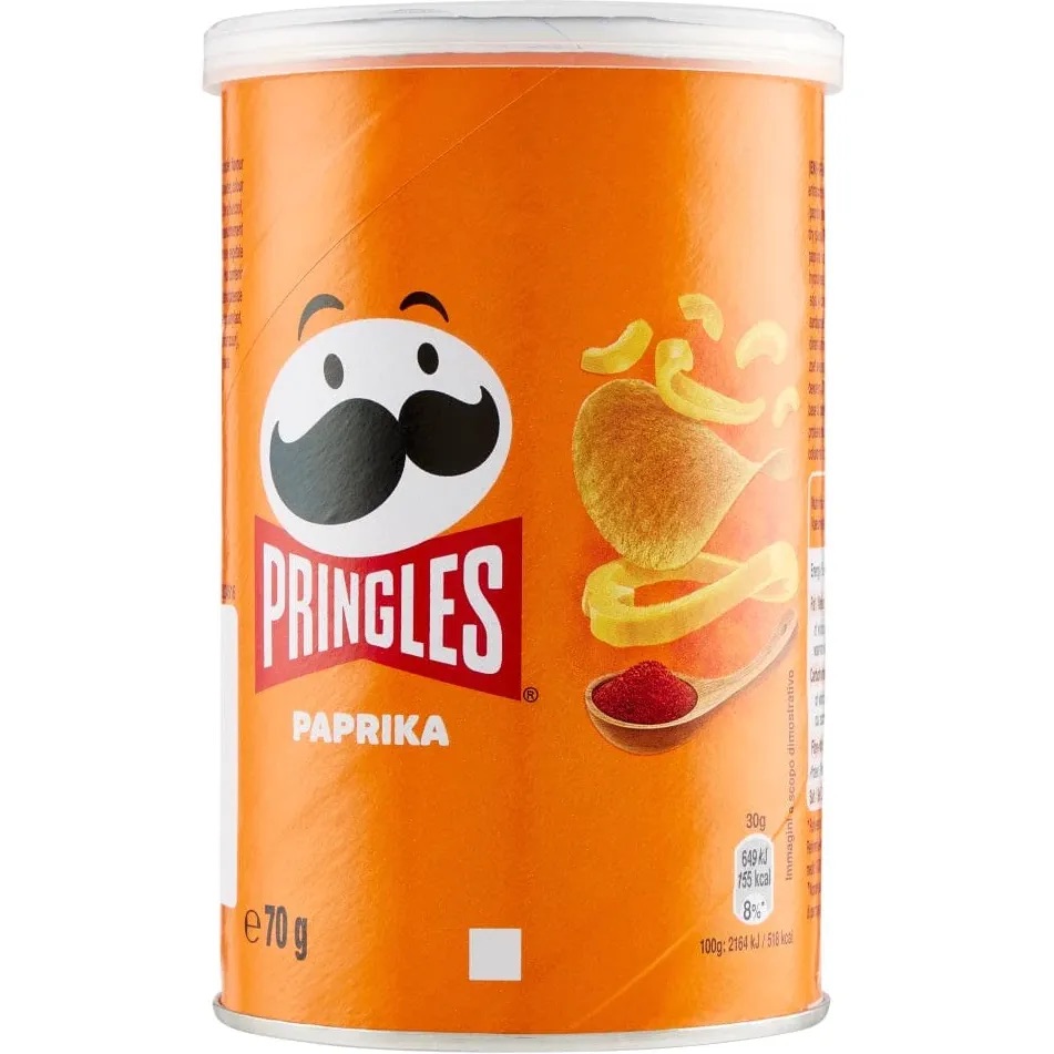 Чипсы Pringles паприка 70 г - фото 1