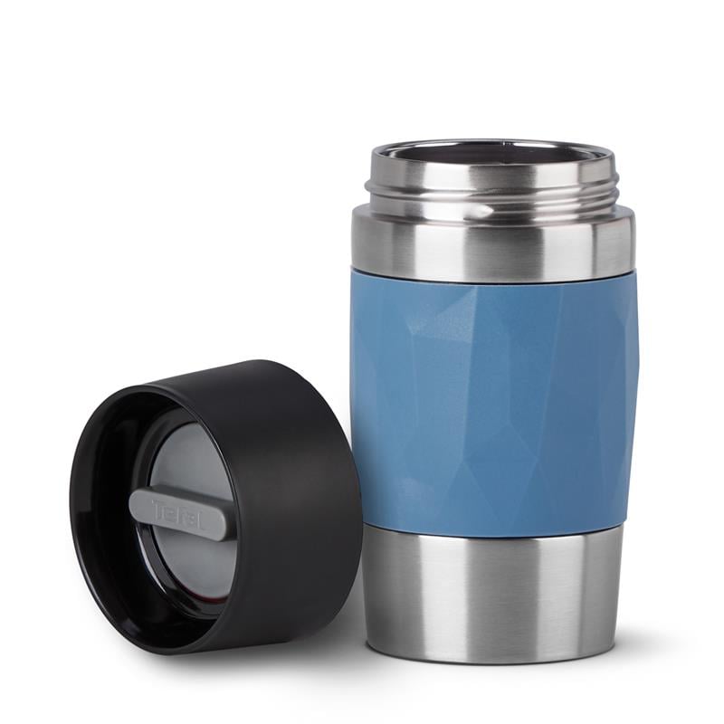 Термокружка Tefal Compact Mug, 300 мл, синий (N2160210) - фото 2