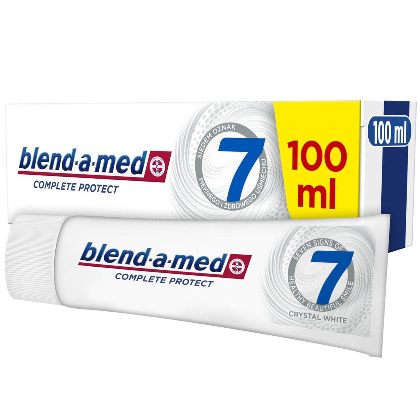 Зубная паста Blend-a-med Complete Protect 7 Кристальная белизна 100 мл - фото 1