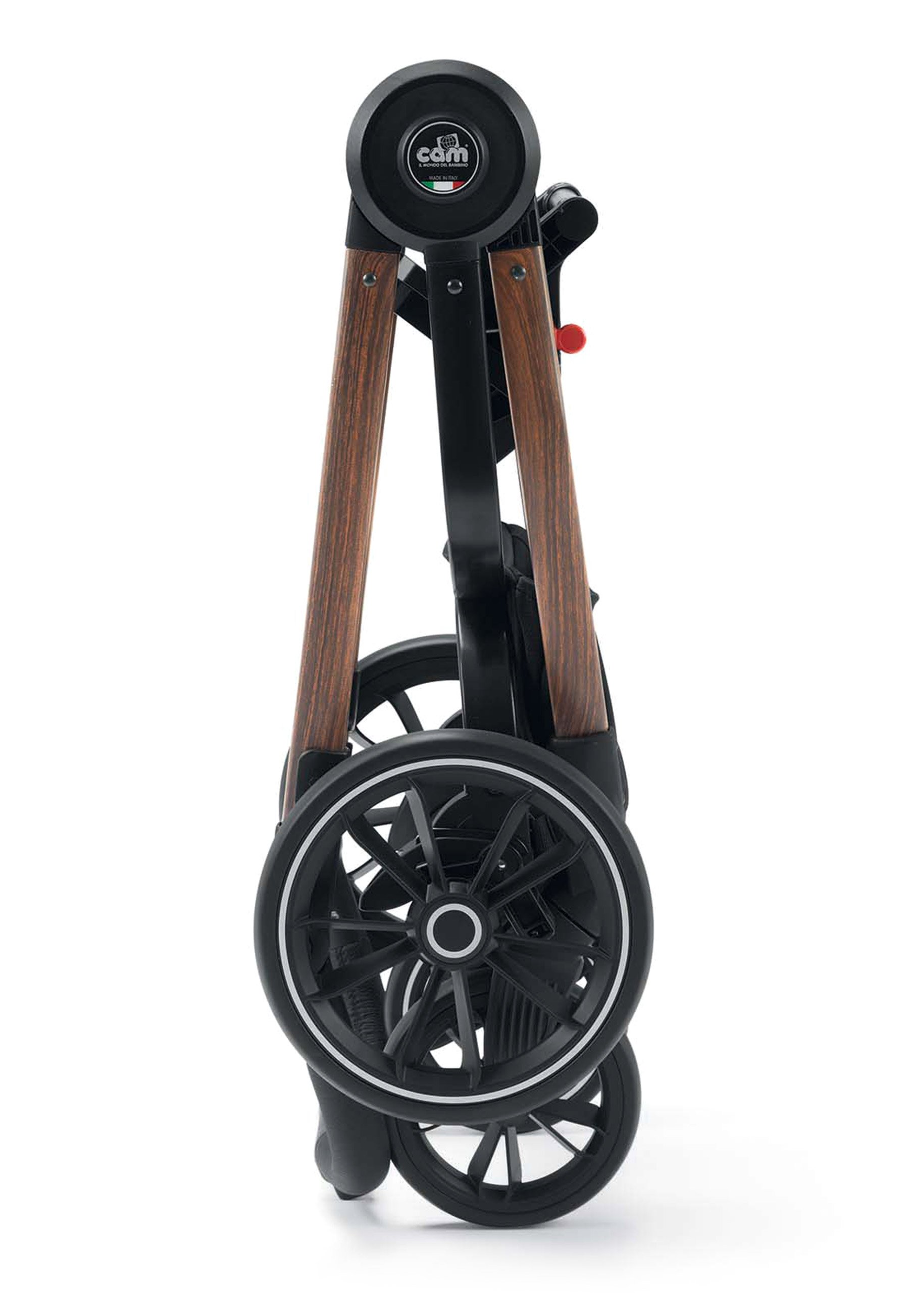 Універсальна коляска CAM Techno Soul 2в1, рама під дерево, коричневий (805T/V96/970/501K) - фото 5