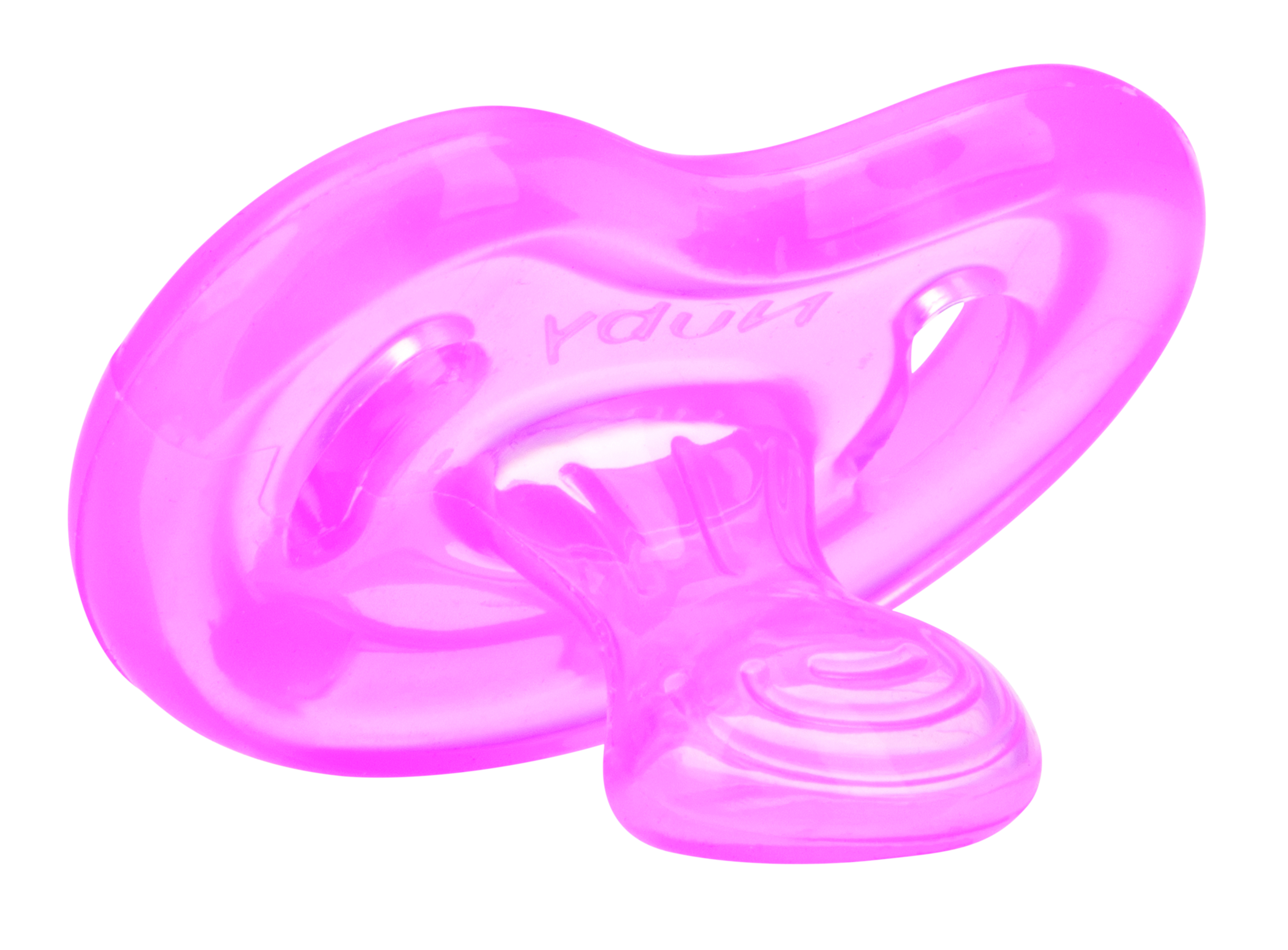 Силиконовая ортодонтическая пустышка Nuby, с естественным движением, 0-6 мес., розовый (NV0202003SOSpink) - фото 1