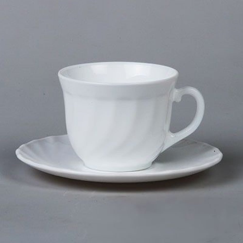 Чайний сервіз Luminarc Trianon, 6 персон, білий (E8845) - фото 2