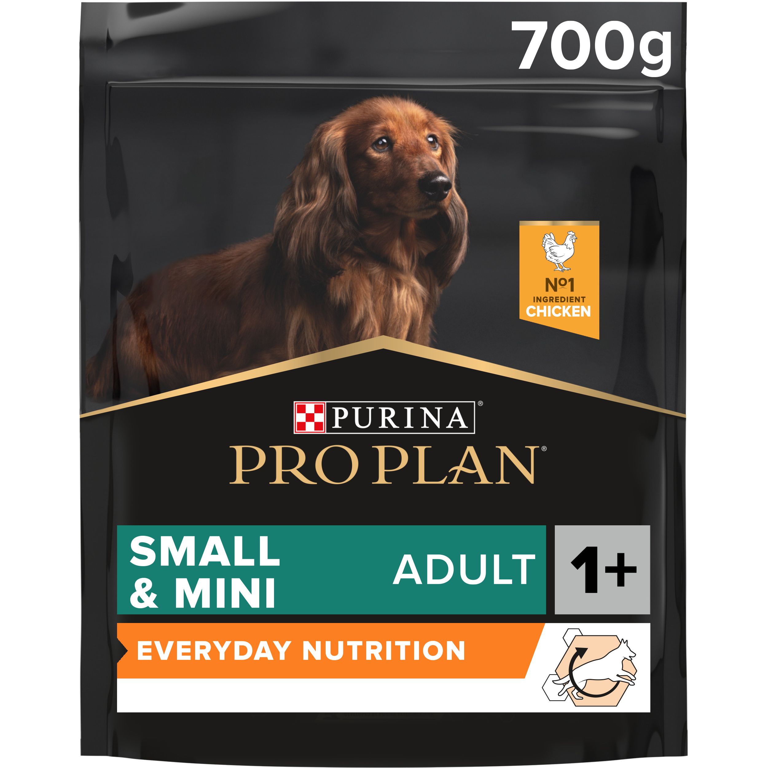 Сухой корм для взрослых собак мелких пород Purina Pro Plan Adult Small & Mini, с курицей, 700 г (12272468) - фото 1