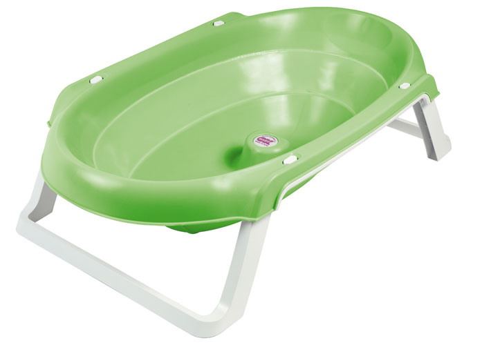 Ванночка OK Baby Onda Slim анатомическая, 81,2 см, зеленый (38954440) - фото 1