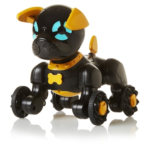 Интерактивная игрушка WowWee маленький щенок Чип, черный с желтым (W2804/3819) - фото 8