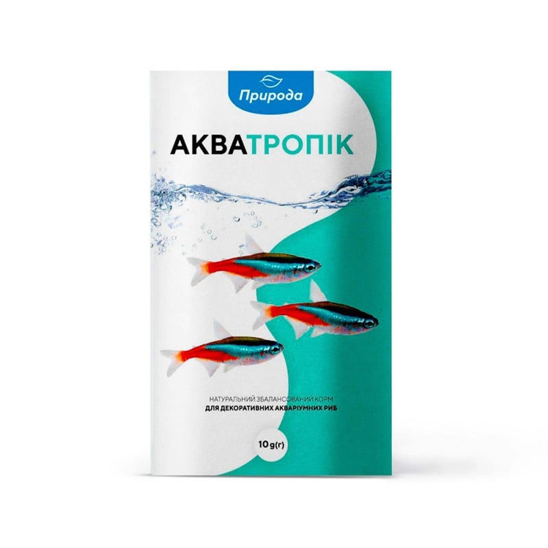 Корм для риб Природа Акватропік, 10 г (PR740093) - фото 1