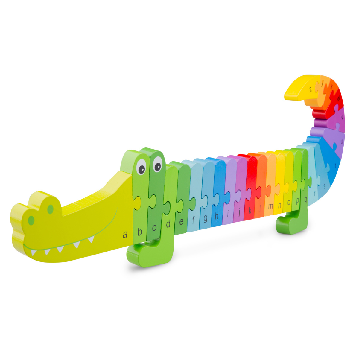 Пазл New Classic Toys Азбука Крокодил, английский, 26 элементов (10532) - фото 3