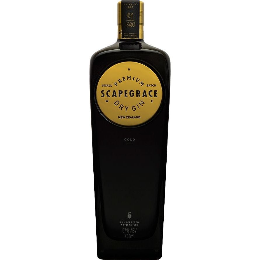 Джин Scapegrace Gold Dry Gin, 57%, 0.7 л - фото 1
