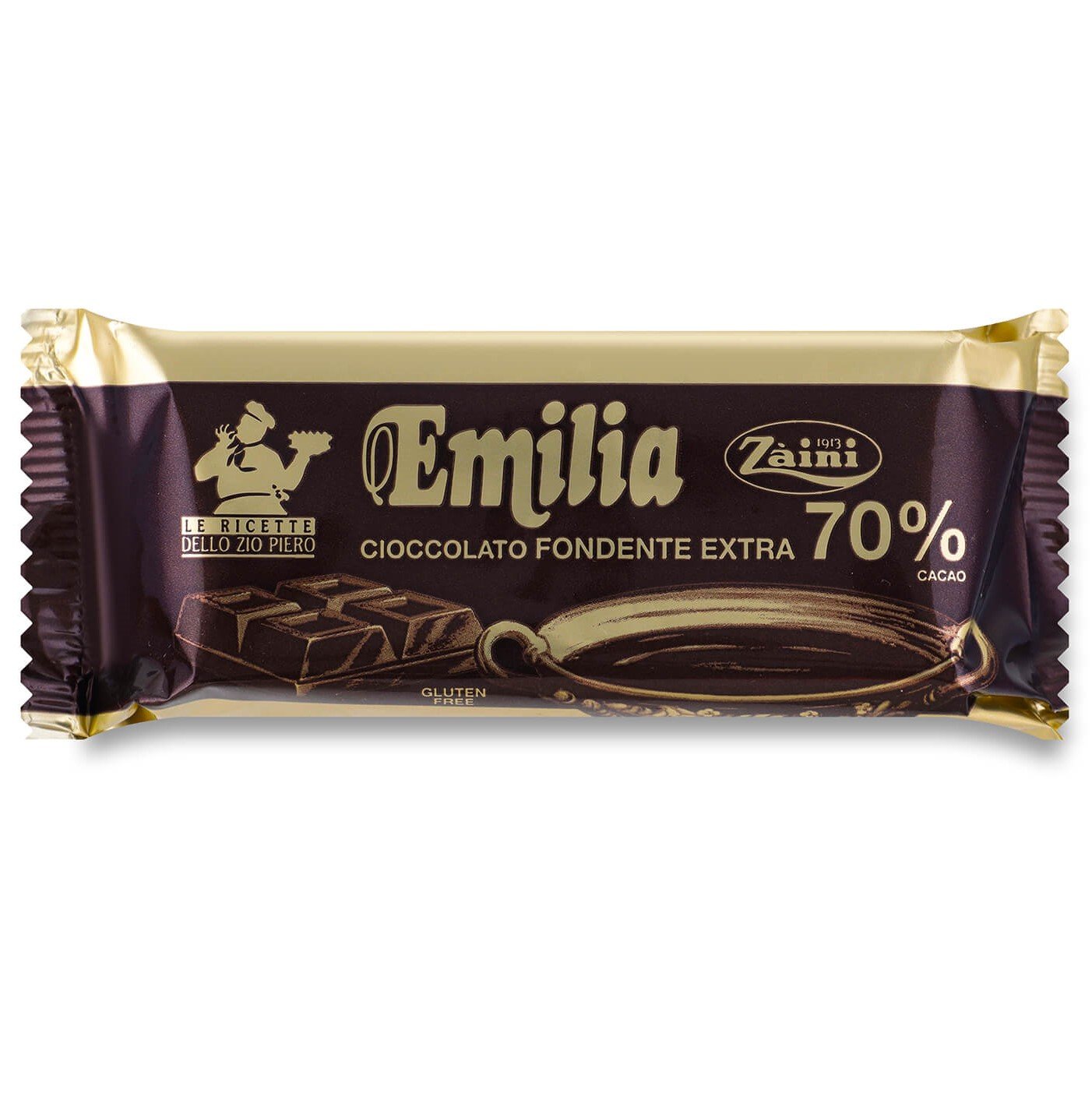 Шоколад чорний Emilia 70%, 200 г (873264) - фото 1