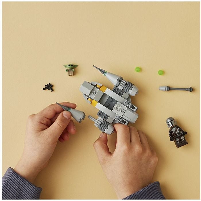 Конструктор LEGO Star Wars Мікрофайтер Винищувача Мандалорця N-1, 88 деталей (75363) - фото 5
