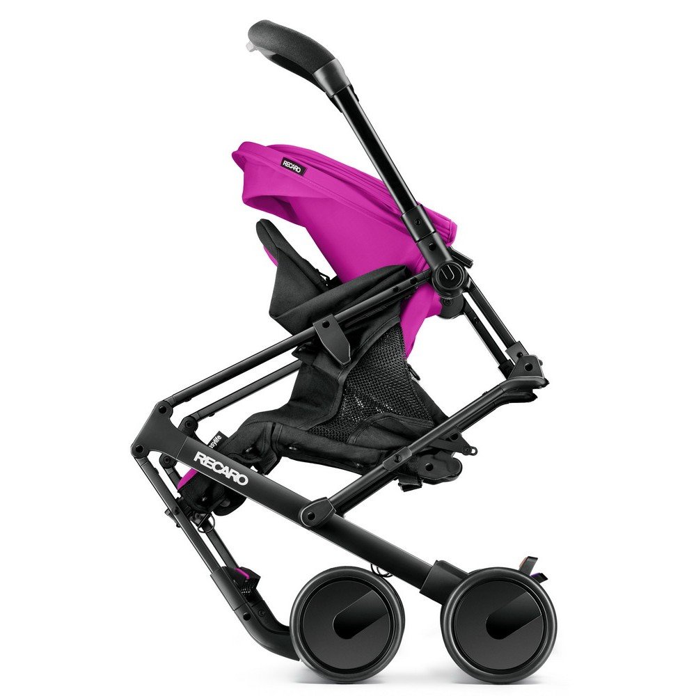 Прогулянкова коляска Recaro EasyLife Pink, малиновий з чорним (5601.21211.66) - фото 3