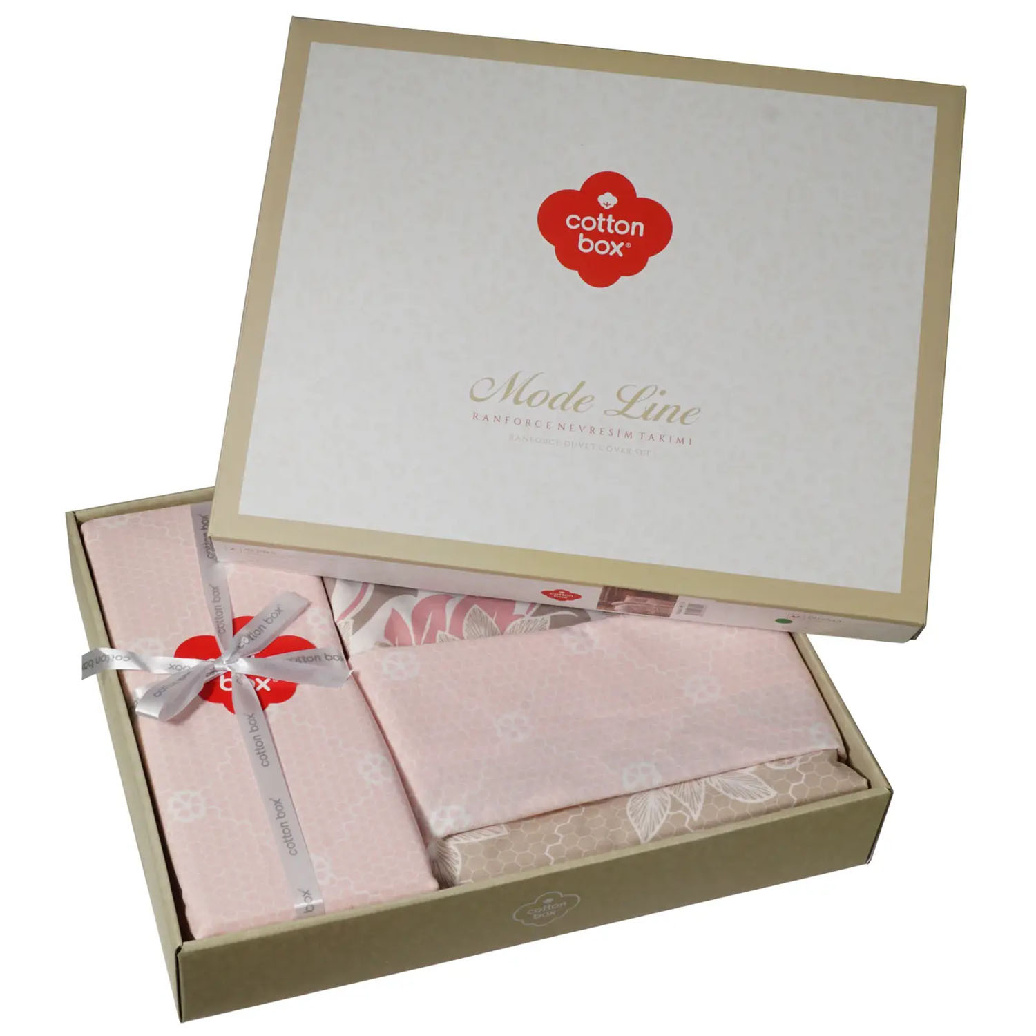 Комплект постельного белья Supretto Цветы розовый (71980001) - фото 1