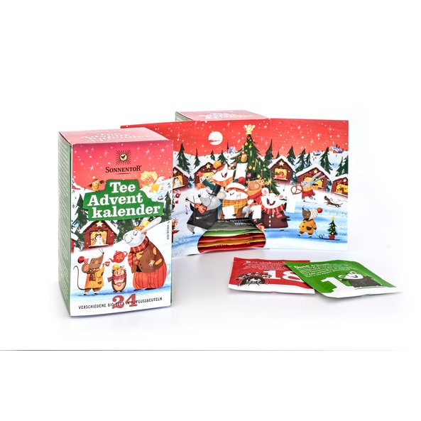 Чай Sonnentor Tea Advent Calendar Асорті органічний у пакетиках 37.5 г 24 шт. - фото 2