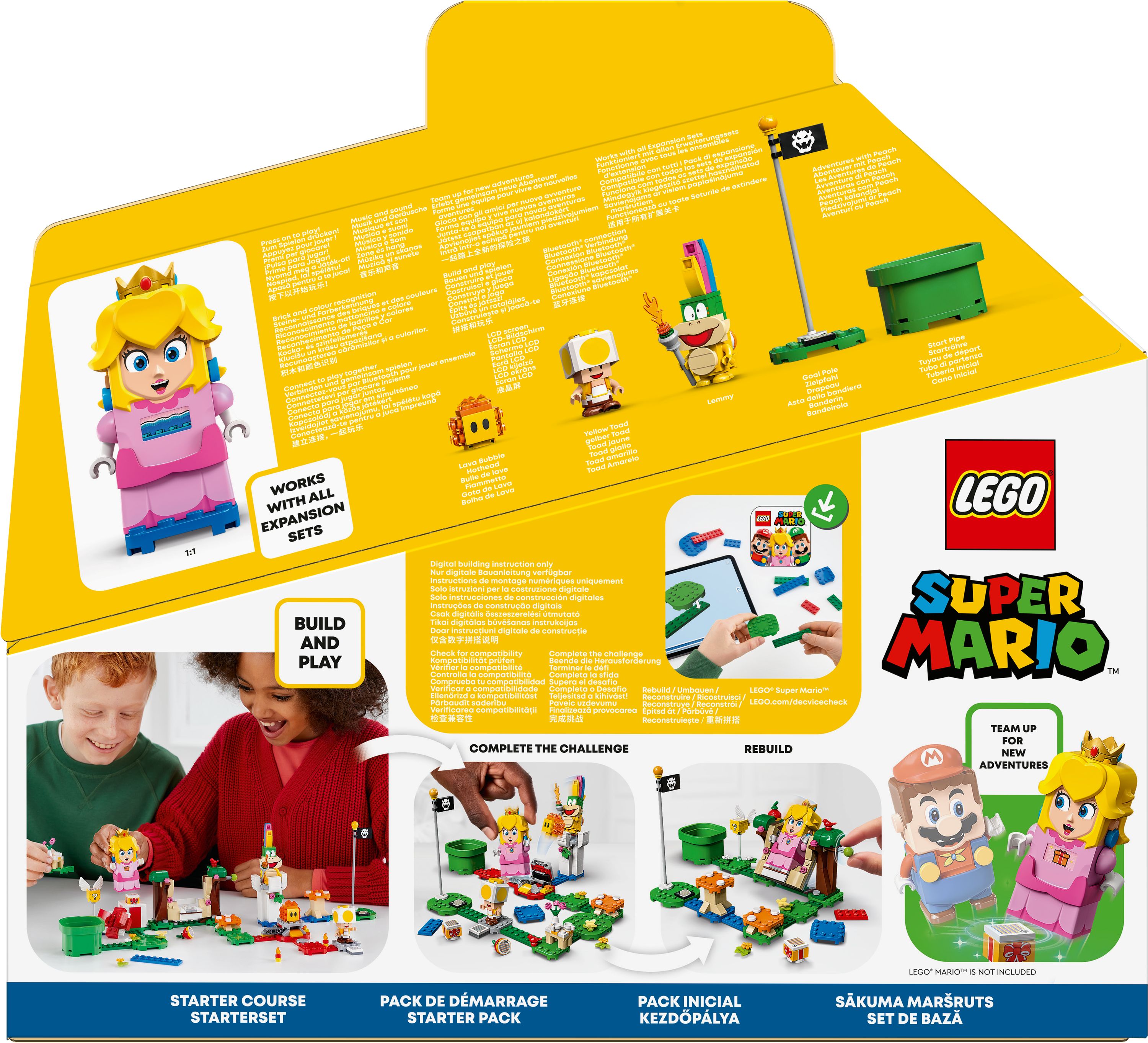 Конструктор LEGO Super Mario Приключения с персиком STARTER Курс, 354 деталей (71403) - фото 9