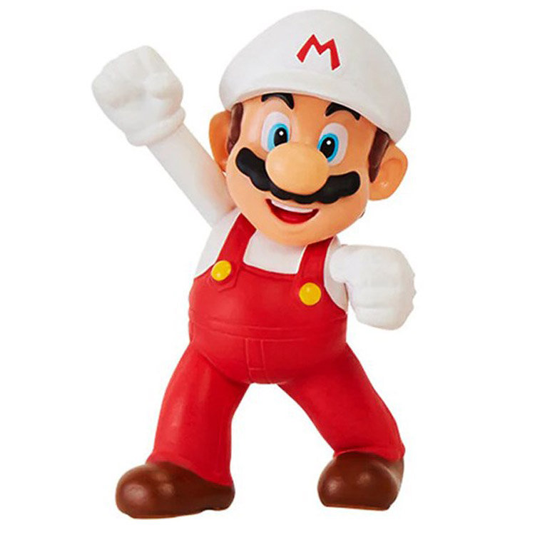 Игровая фигурка Super Mario Огненный Марио, с артикуляцией, 6 см (78279-RF1-GEN) - фото 1