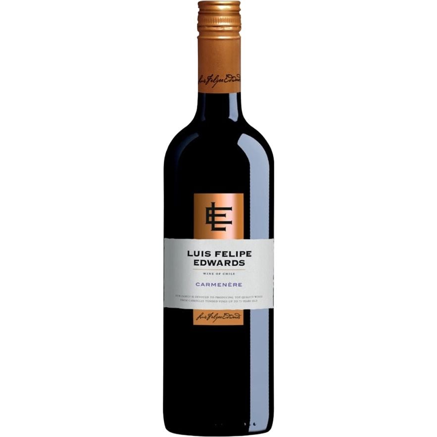 Вино Luis Felipe Edwards Carmenere, красное, сухое, 0,75 л - фото 1