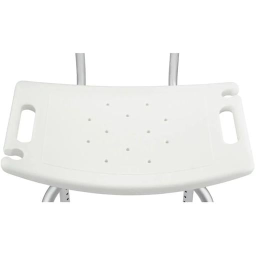 Стілець для ванної та душу Supretto, зі спинкою, білий (79000001) - фото 2
