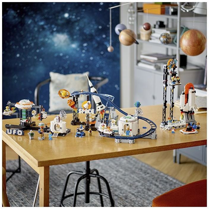 Конструктор LEGO Creator Космічні американські гірки, 874 деталі ( 31142) - фото 5