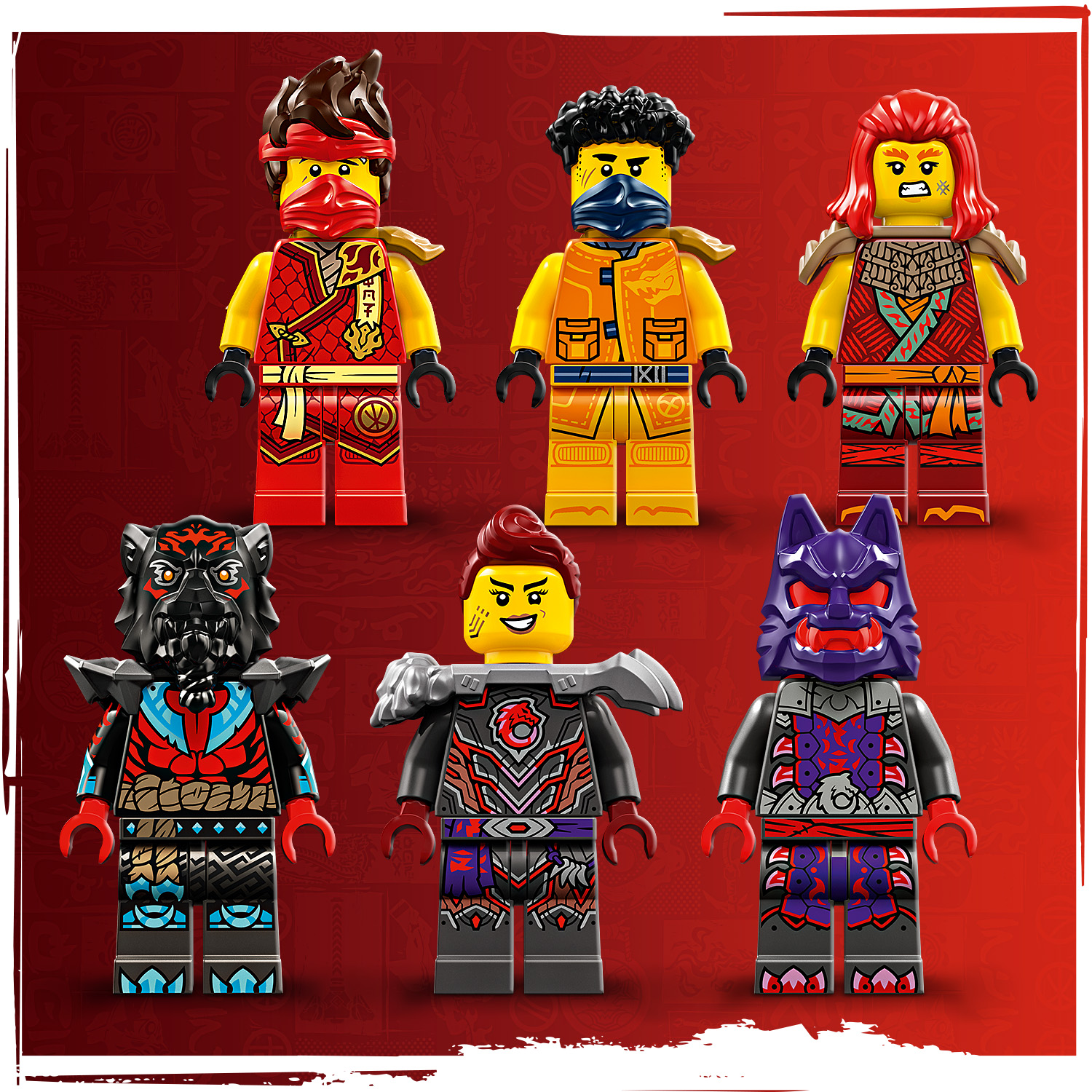 Конструктор LEGO Ninjago Першодракон руху 1716 деталей (71822) - фото 11