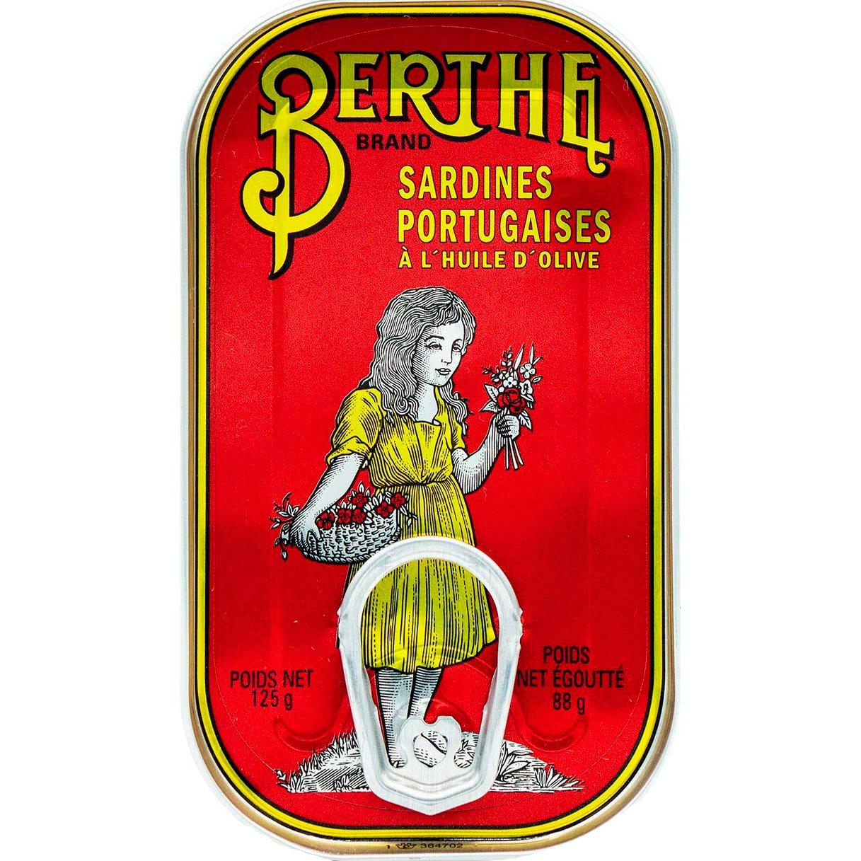 Сардины Berthe с томатным соусом и базиликом 125 г (921052) - фото 1