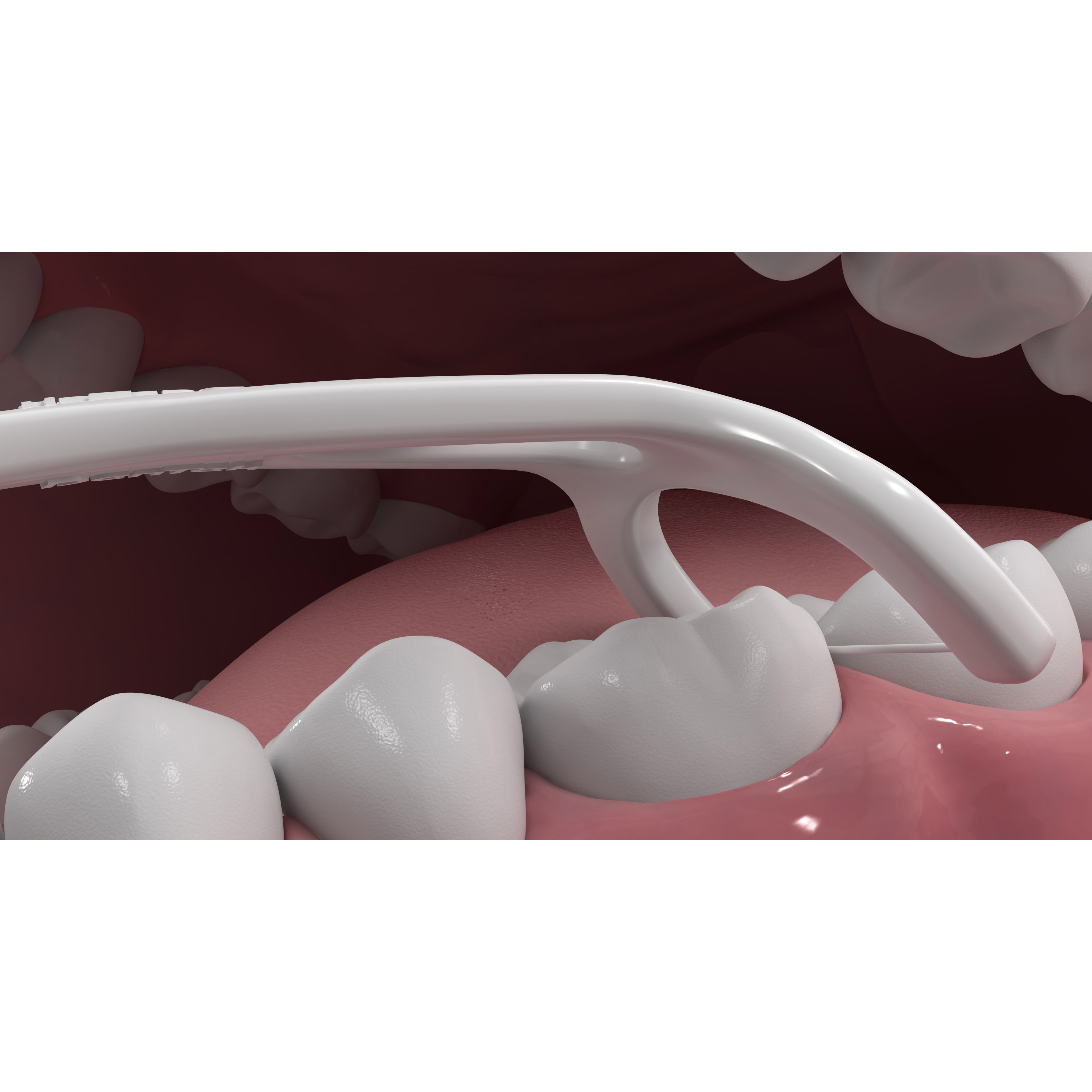 Флос-зубочистки DenTek Комплексное очищение Задние зубы 75 шт. - фото 4